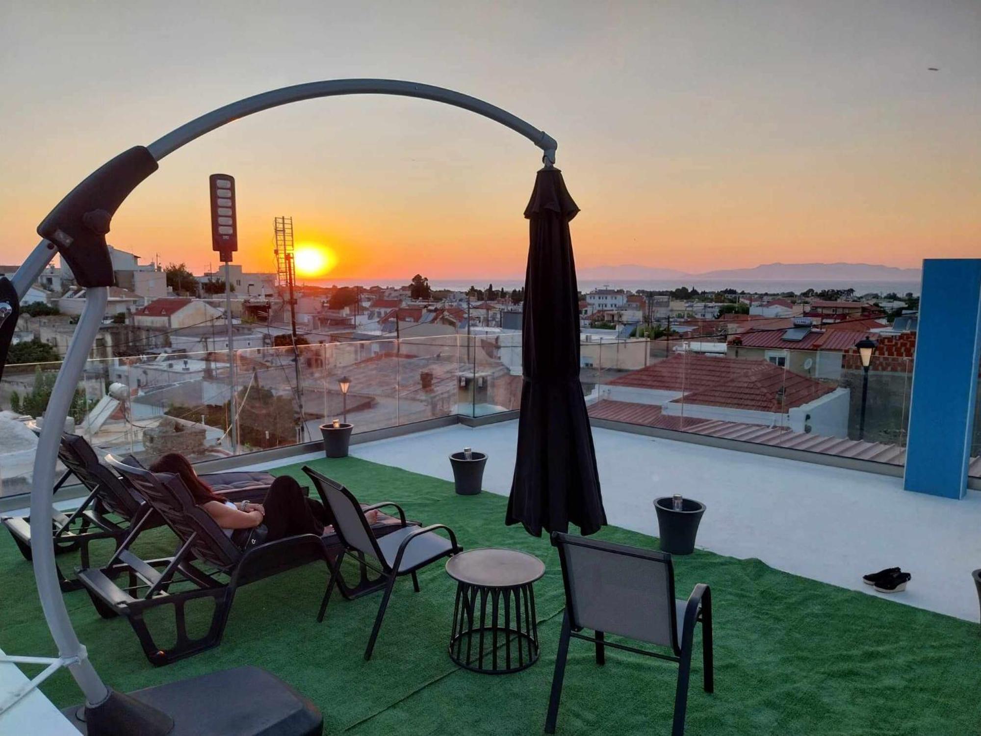 Appartamento Sioutis House Soroni Esterno foto